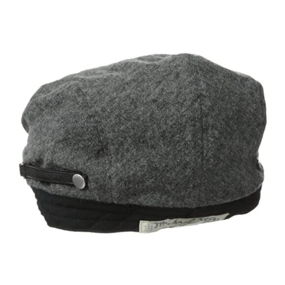 💕MICHAEL STARS💕 Buckled Up Driver Hat Abalone Gray NWT - Picture 3 of 11